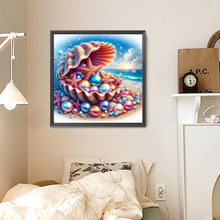Load image into Gallery viewer, Diamond Painting - Full Round - Shell Starfish Pearl (30*30CM)
