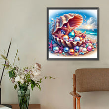 Load image into Gallery viewer, Diamond Painting - Full Round - Shell Starfish Pearl (30*30CM)
