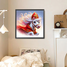 Load image into Gallery viewer, Diamond Painting - Full Round - Reverend White Horse (30*30CM)
