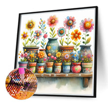 Load image into Gallery viewer, Diamond Painting - Full Round - Simple flowers (40*40CM)
