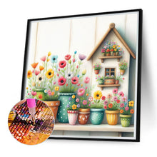 Load image into Gallery viewer, Diamond Painting - Full Round - Simple vase flowers (40*40CM)
