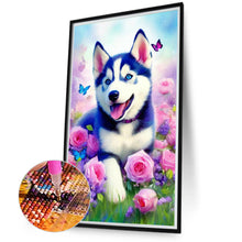 Load image into Gallery viewer, Diamond Painting - Full Round - Husky (40*70CM)
