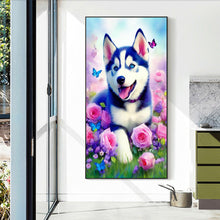 Load image into Gallery viewer, Diamond Painting - Full Round - Husky (40*70CM)
