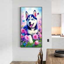 Load image into Gallery viewer, Diamond Painting - Full Round - Husky (40*70CM)
