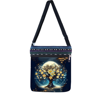 Bucket Calf Diamond Painting Shopping Bag Diamond Art Shoulder Bag Commuting Bag