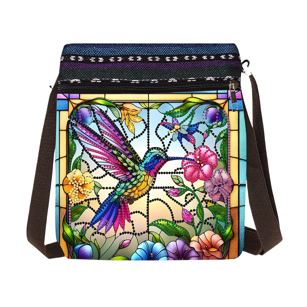 Bucket Calf Diamond Painting Shopping Bag Diamond Art Shoulder Bag Commuting Bag