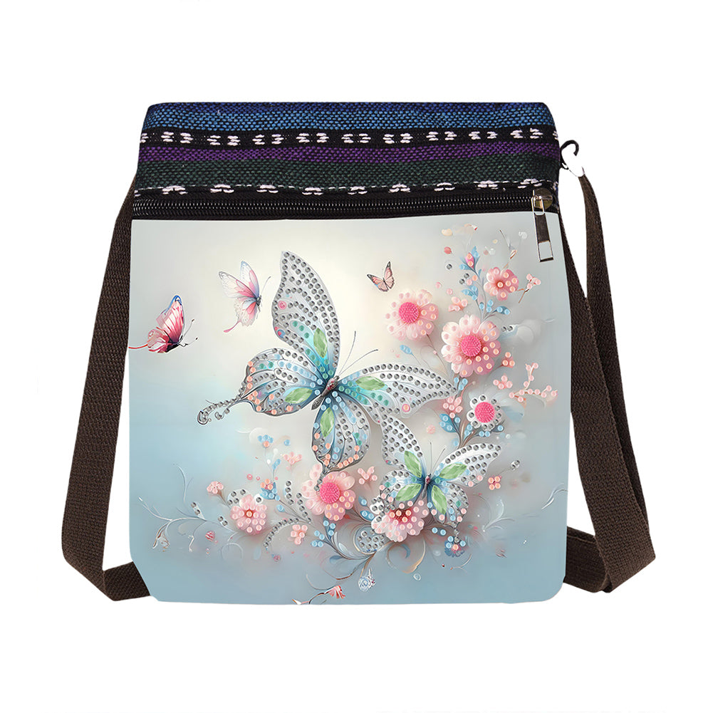 Bucket Calf Diamond Painting Shopping Bag Diamond Art Shoulder Bag Commuting Bag