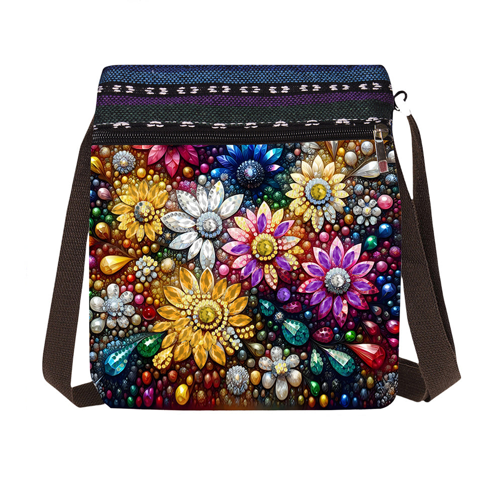 Bucket Calf Diamond Painting Shopping Bag Diamond Art Shoulder Bag Commuting Bag