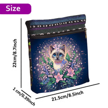 Load image into Gallery viewer, Bucket Calf Diamond Painting Shopping Bag Diamond Art Shoulder Bag Commuting Bag
