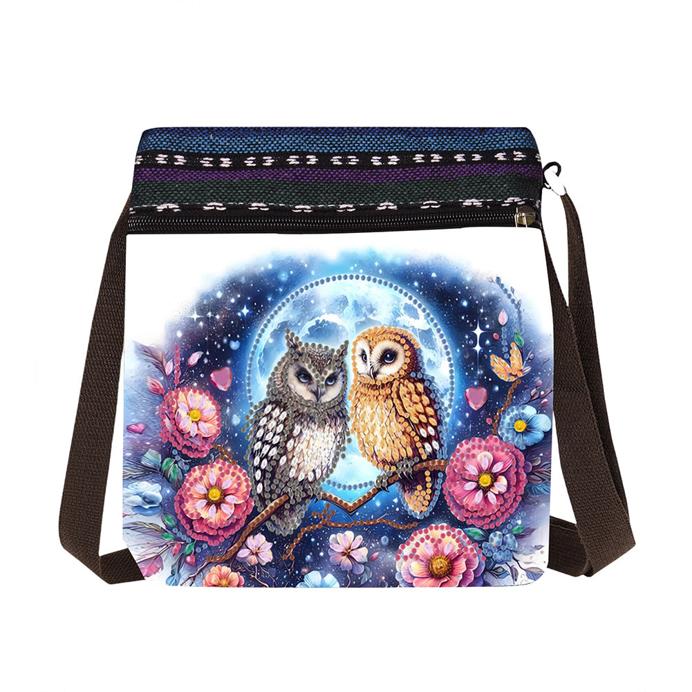 Bucket Calf Diamond Painting Shopping Bag Diamond Art Shoulder Bag Commuting Bag