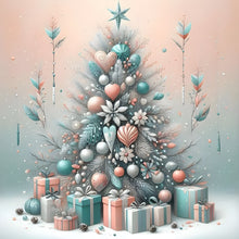 Load image into Gallery viewer, Diamond Painting - Full Round - Christmas Snow Scene (30*30CM)
