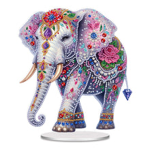 Load image into Gallery viewer, Acrylic Special Shaped Elephant Diamond Painting Desktop Decoration for Beginner
