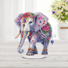 Load image into Gallery viewer, Acrylic Special Shaped Elephant Diamond Painting Desktop Decoration for Beginner
