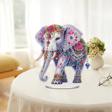 Load image into Gallery viewer, Acrylic Special Shaped Elephant Diamond Painting Desktop Decoration for Beginner
