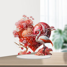 Load image into Gallery viewer, Acrylic Special Shaped Valentines Day Love Table Top Diamond Painting Ornament
