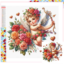 Load image into Gallery viewer, Diamond Painting - Full Square - Valentine&#39;s Day cartoon love (30*30CM)
