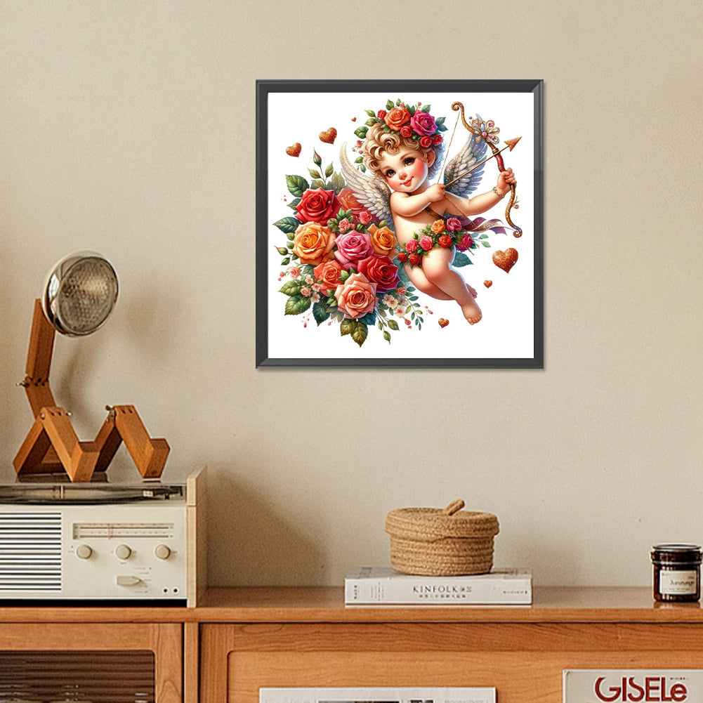Diamond Painting - Full Square - Valentine's Day cartoon love (30*30CM)