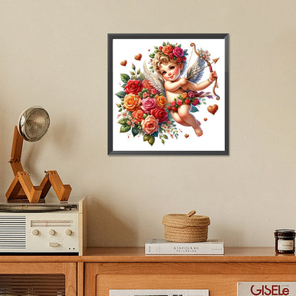 Diamond Painting - Full Square - Valentine's Day cartoon love (30*30CM)