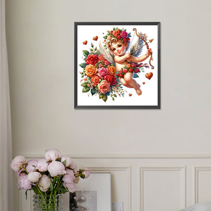 Diamond Painting - Full Square - Valentine's Day cartoon love (30*30CM)