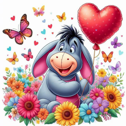 Diamond Painting - Full Square - Valentine's Day cartoon love (30*30CM)