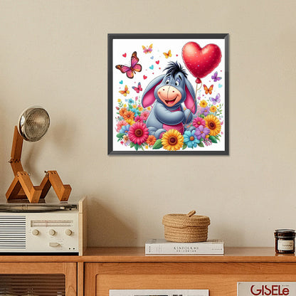 Diamond Painting - Full Square - Valentine's Day cartoon love (30*30CM)