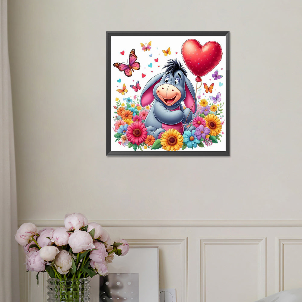 Diamond Painting - Full Square - Valentine's Day cartoon love (30*30CM)