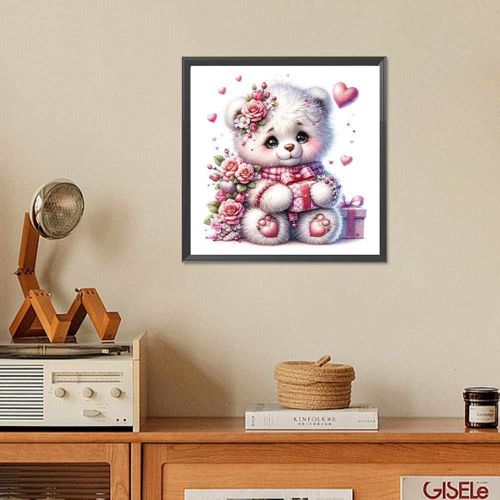 Diamond Painting - Full Square - Valentine's Day cartoon love (30*30CM)