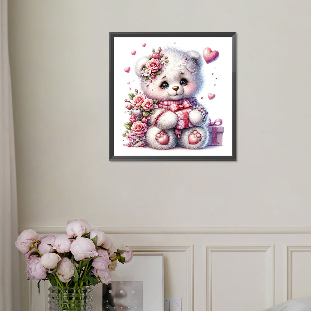 Diamond Painting - Full Square - Valentine's Day cartoon love (30*30CM)