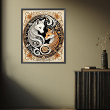 Load image into Gallery viewer, Diamond Painting - Full Square - Two-sided fox (40*50CM)
