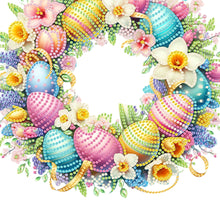 Load image into Gallery viewer, Acrylic Special Shape Easter Garland DIY Diamond Art Pendant Kit for Wall Window
