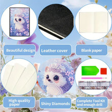 Load image into Gallery viewer, Special Shaped Hedgehog 5D DIY Diamond Painting Notebook for Students Adults
