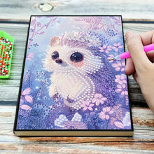 Load image into Gallery viewer, Special Shaped Hedgehog 5D DIY Diamond Painting Notebook for Students Adults
