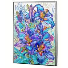 Load image into Gallery viewer, Special Shaped Flowers 5D DIY Diamond Painting Notebook for Students Adults
