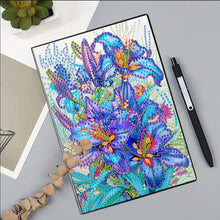 Load image into Gallery viewer, Special Shaped Flowers 5D DIY Diamond Painting Notebook for Students Adults

