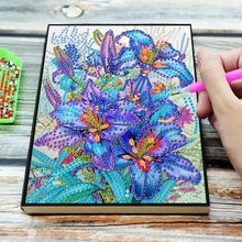 Load image into Gallery viewer, Special Shaped Flowers 5D DIY Diamond Painting Notebook for Students Adults
