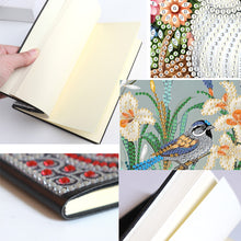 Load image into Gallery viewer, Special Shaped Birds Flowers 5D DIY Diamond Painting Notebook for Students Adult
