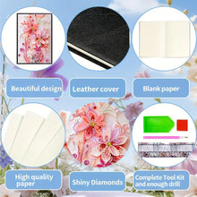 Load image into Gallery viewer, Special Shaped Flowers 5D DIY Diamond Painting Notebook for Students Adults
