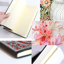 Load image into Gallery viewer, Special Shaped Flowers 5D DIY Diamond Painting Notebook for Students Adults
