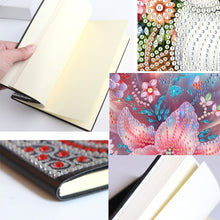 Load image into Gallery viewer, Special Shaped Flowers 5D DIY Diamond Painting Notebook for Students Adults
