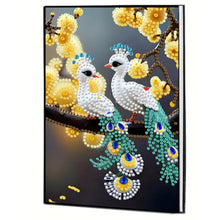 Load image into Gallery viewer, Special Shaped Peacock 5D DIY Diamond Painting Notebook for Students Adults
