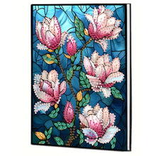 Load image into Gallery viewer, Special Shaped Flowers 5D DIY Diamond Painting Notebook for Students Adults
