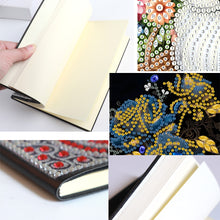 Load image into Gallery viewer, Special Shaped Flowers 5D DIY Diamond Painting Notebook for Students Adults
