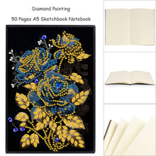 Load image into Gallery viewer, Special Shaped Flowers 5D DIY Diamond Painting Notebook for Students Adults
