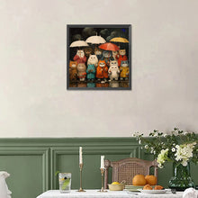 Load image into Gallery viewer, Diamond Painting - Full Square - Cat family (40*40CM)
