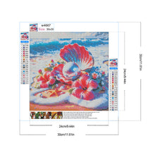 Load image into Gallery viewer, Diamond Painting - Full Round - Dream hibiscus shell (30*30CM)
