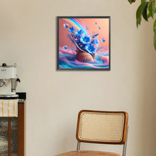 Load image into Gallery viewer, Diamond Painting - Full Round - Dream blue flower shell (30*30CM)
