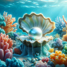 Load image into Gallery viewer, Diamond Painting - Full Round - Dream Undersea Shell (30*30CM)
