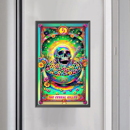 Diamond Painting - Full Round - Skull Card (40*65CM)