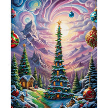 Load image into Gallery viewer, Diamond Painting - Full Round - Christmas tree (40*50CM)
