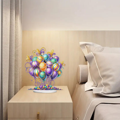 Acrylic Special Shape Carnival Balloons Diamond Painting Desktop Ornaments